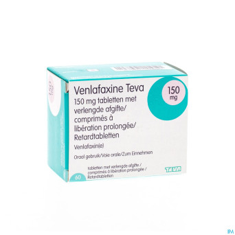 Venlafaxine teva comp liberation prol  60x150mg