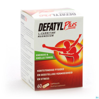 Defatyl plus caps 60 remplace 0607-309
