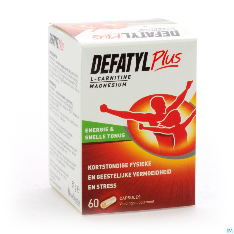 Defatyl plus caps 60 remplace 0607-309