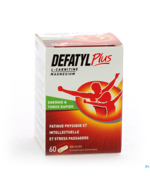 Defatyl plus caps 60 remplace 0607-309