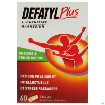 Defatyl plus caps 60 remplace 0607-309