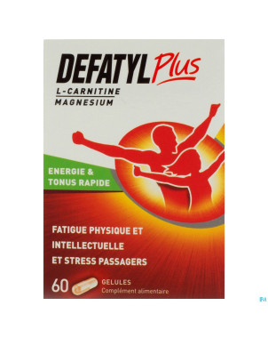 Defatyl plus caps 60 remplace 0607-309