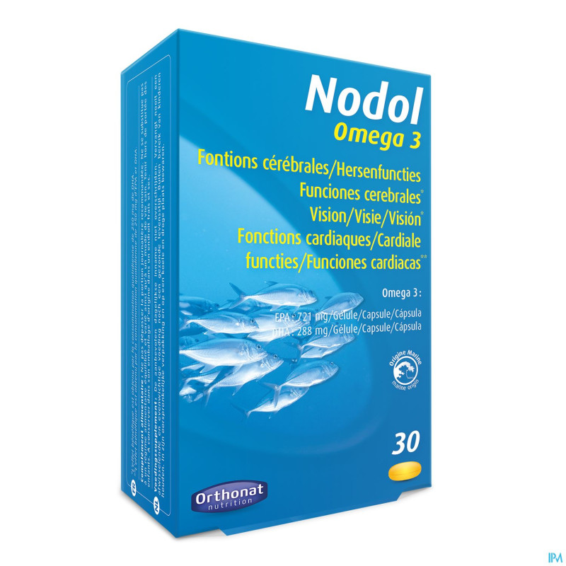 Nodol omega 3    caps 30 orthonat