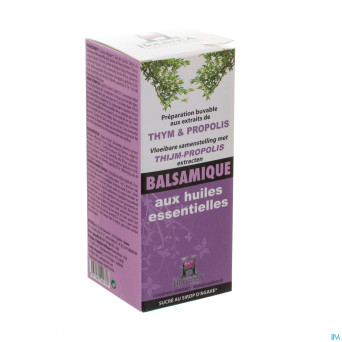 Sirop balsamique thym & propolis   150ml holistica