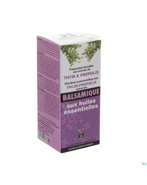 Sirop balsamique thym & propolis   150ml holistica