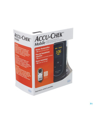 Accu chek mobile startkit (50tests+metre+piqueur)