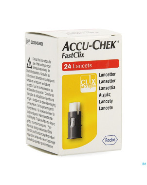 Accu chek mobile fastclix lancets   4x6 5208459001