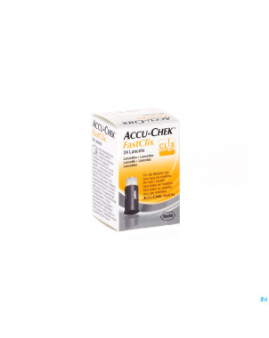 Accu chek mobile fastclix lancets   4x6 5208459001