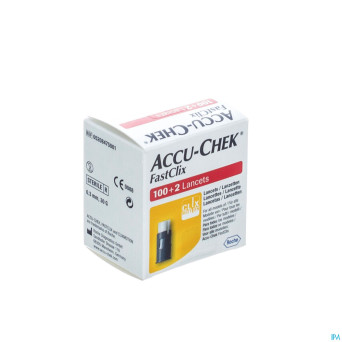 Accu chek mobile fastclix lancets  17x6 5208475001