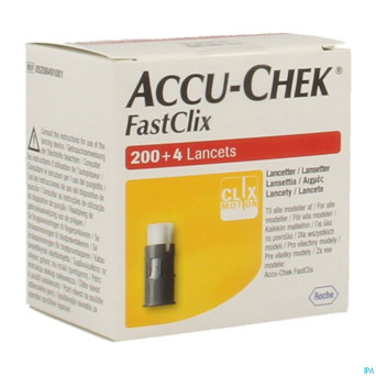 Accu chek mobile fastclix lancets  34x6 5208491001