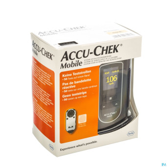 Accu chek mobile test cassette 50 tests 7141254171