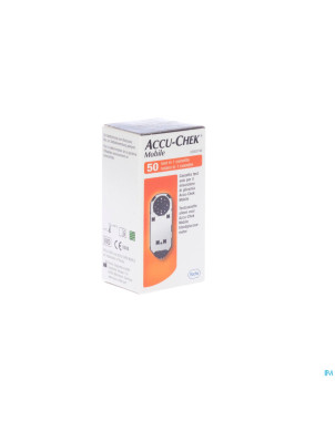 Accu chek mobile test cassette 50 tests 7141254171