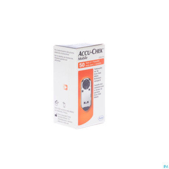Accu chek mobile test cassette 50 tests 7141254171