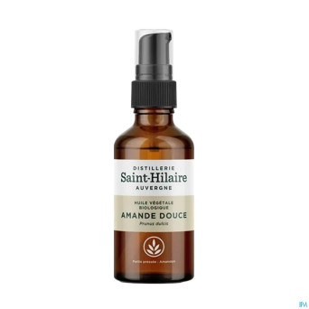 Amande douce huile vegetale    fl pompe 50ml