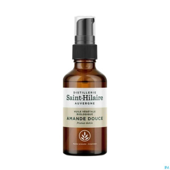 Amande douce huile vegetale    fl pompe 50ml