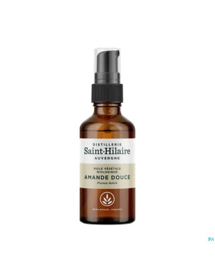 Amande douce huile vegetale    fl pompe 50ml