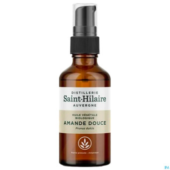 Amande douce huile vegetale    fl pompe 50ml