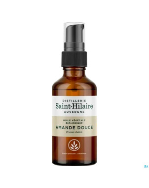 Amande douce huile vegetale    fl pompe 50ml