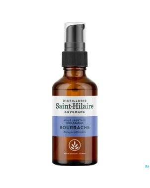 Bourrache huile vegetale bio    fl pompe 50ml