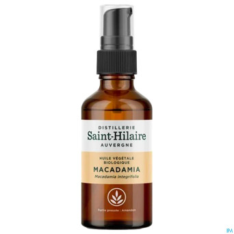 Macadamia huile vegetale    fl pompe 50ml
