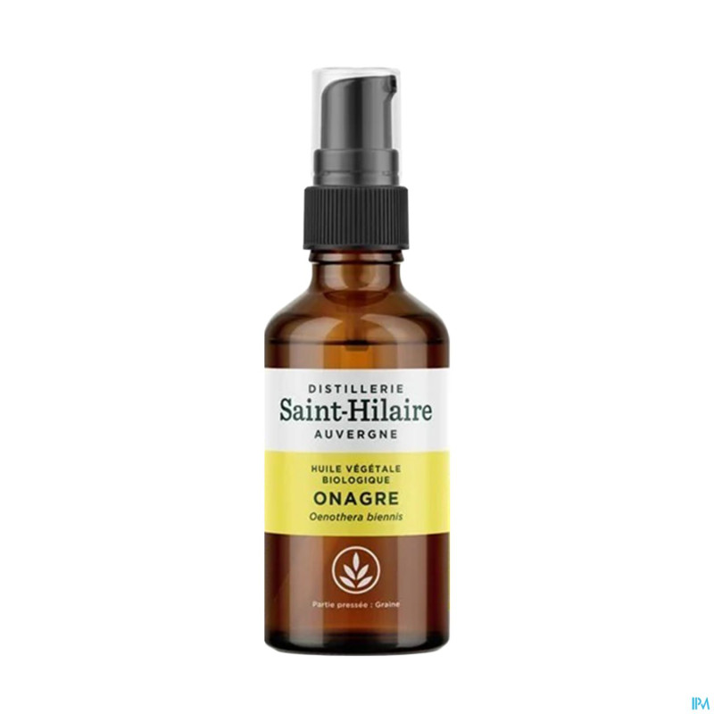 Onagre huile vegetale bio    fl pompe 50ml