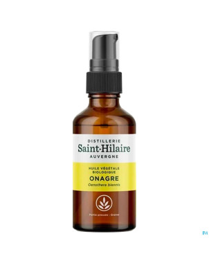 Onagre huile vegetale bio    fl pompe 50ml