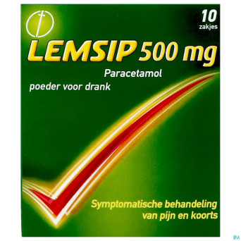 Lemsip lemon 500    sach 10