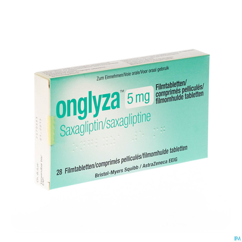 Onglyza 5 mg comp pell 28 x 5 mg