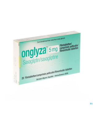 Onglyza 5 mg comp pell 28 x 5 mg