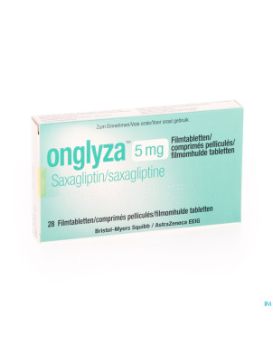 Onglyza 5 mg comp pell 28 x 5 mg