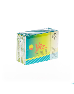 Yaz 0,02 mg/3 mg comp pell 6 x 28