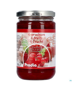Prodia tartinade 4 fruits+maltit.300g 6189 revogan