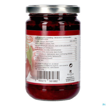 Prodia tartinade cerises+maltitol300g 6188 revogan
