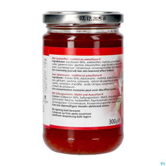 Prodia tartinade fraise+maltitol 300g 6071 revogan