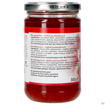 Prodia tartinade fraise+maltitol 300g 6071 revogan