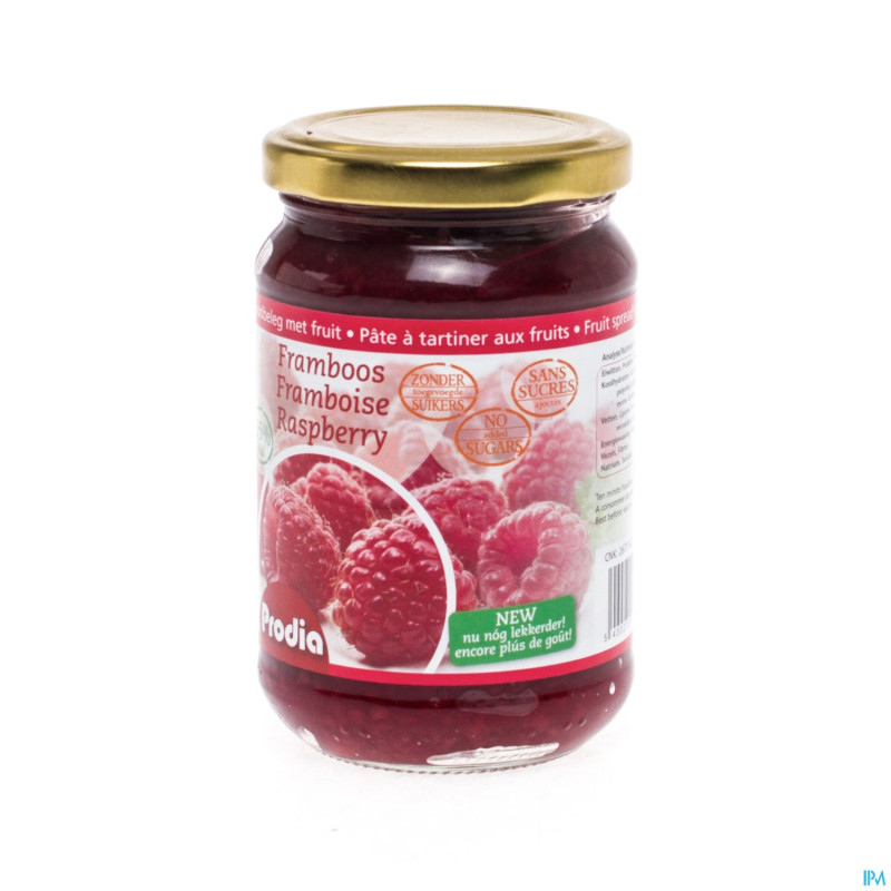 Prodia tartinade framb.+maltitol 300g 6190 revogan