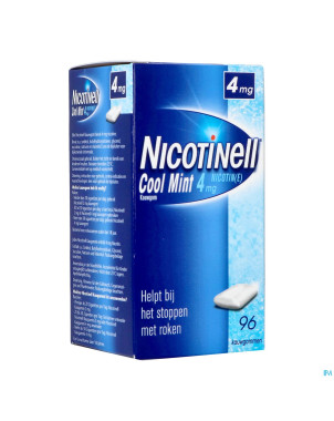 Nicotinell cool mint 4 mg gommes a macher 96