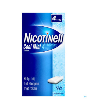 Nicotinell cool mint 4 mg gommes a macher 96