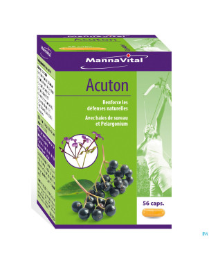 Mannavital acuton    caps 56