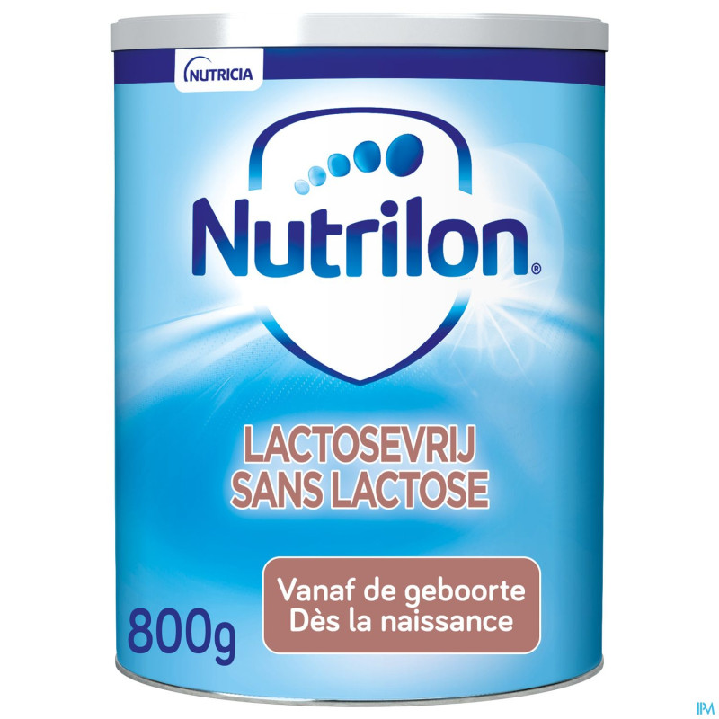 Nutrilon sans lactose    pdr 800g