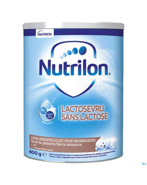 Nutrilon sans lactose    pdr 800g