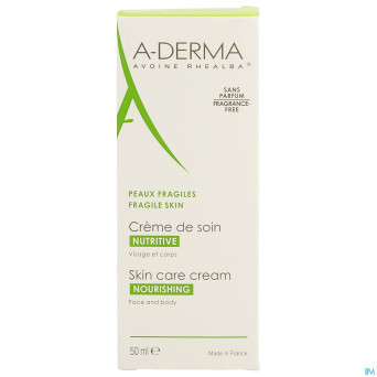 Aderma avoine creme soin    50ml