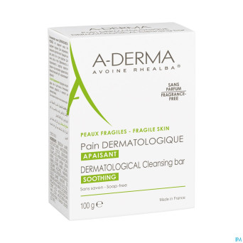 Aderma avoine pain dermato 100g
