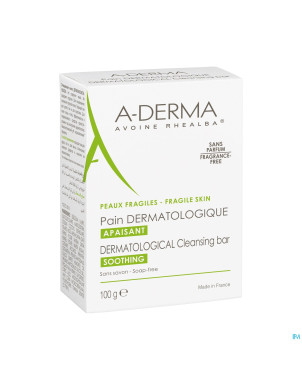 Aderma avoine pain dermato 100g