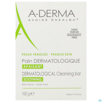 Aderma avoine pain dermato 100g