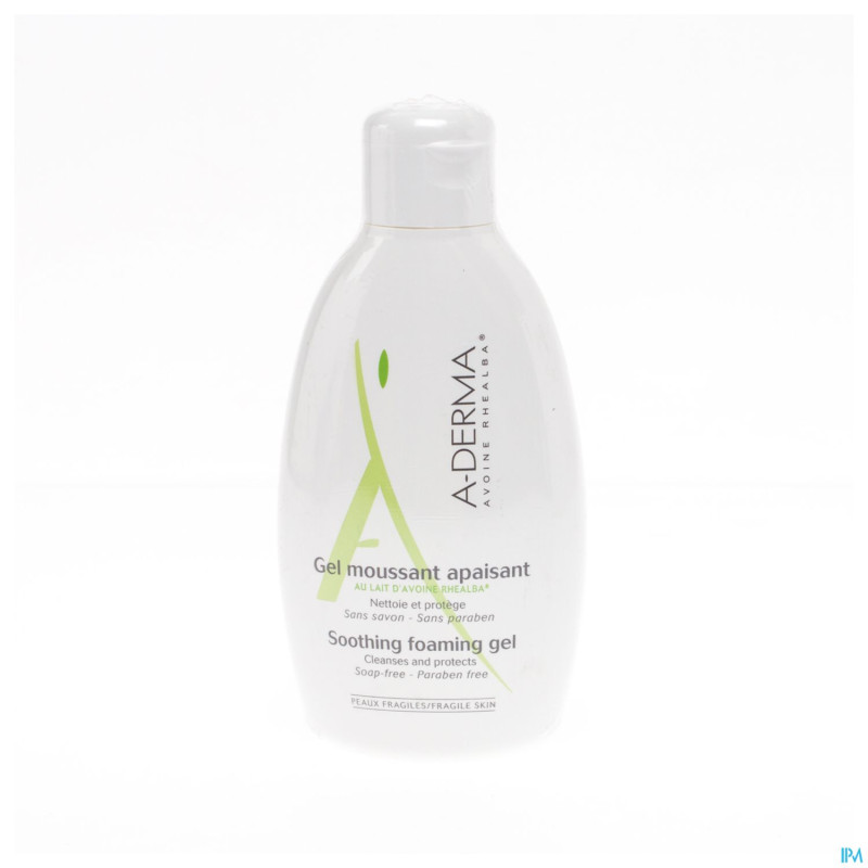Aderma avoine gel moussant apaisant 250ml