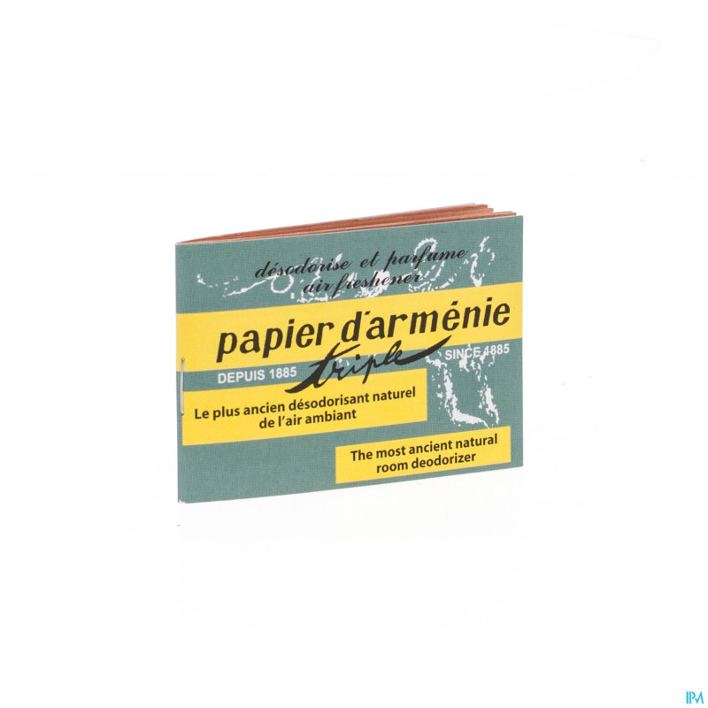 Papier armenie triple tigettes 36
