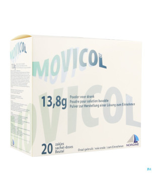 Movicol impexeco citron pdr    sach  20x13,8g pip