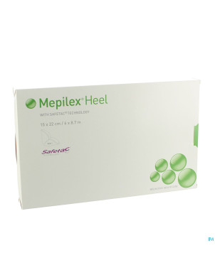 Mepilex heel pansement steril    15x22cm 5 288300