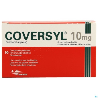 Coversyl pi pharma 10mg comp pell 90 x 10mg pip